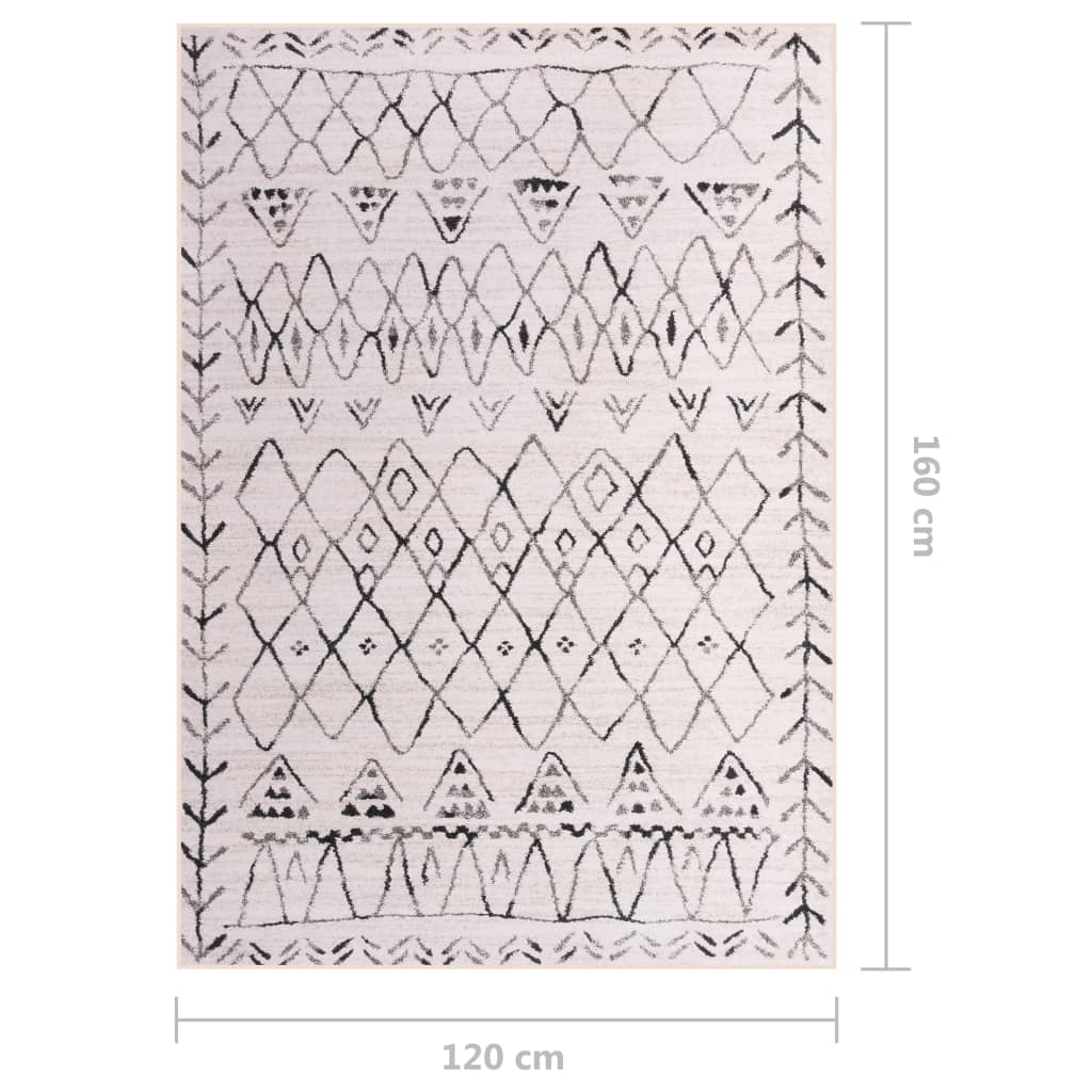 Berkfield Printed Rug Multicolour 120x160 cm Fabric