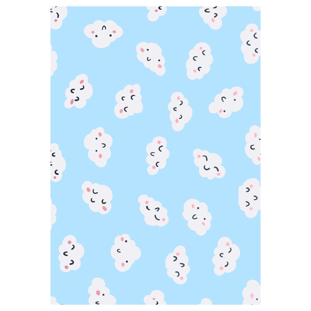 Berkfield Printed Rug Multicolour 80x150 cm Fabric