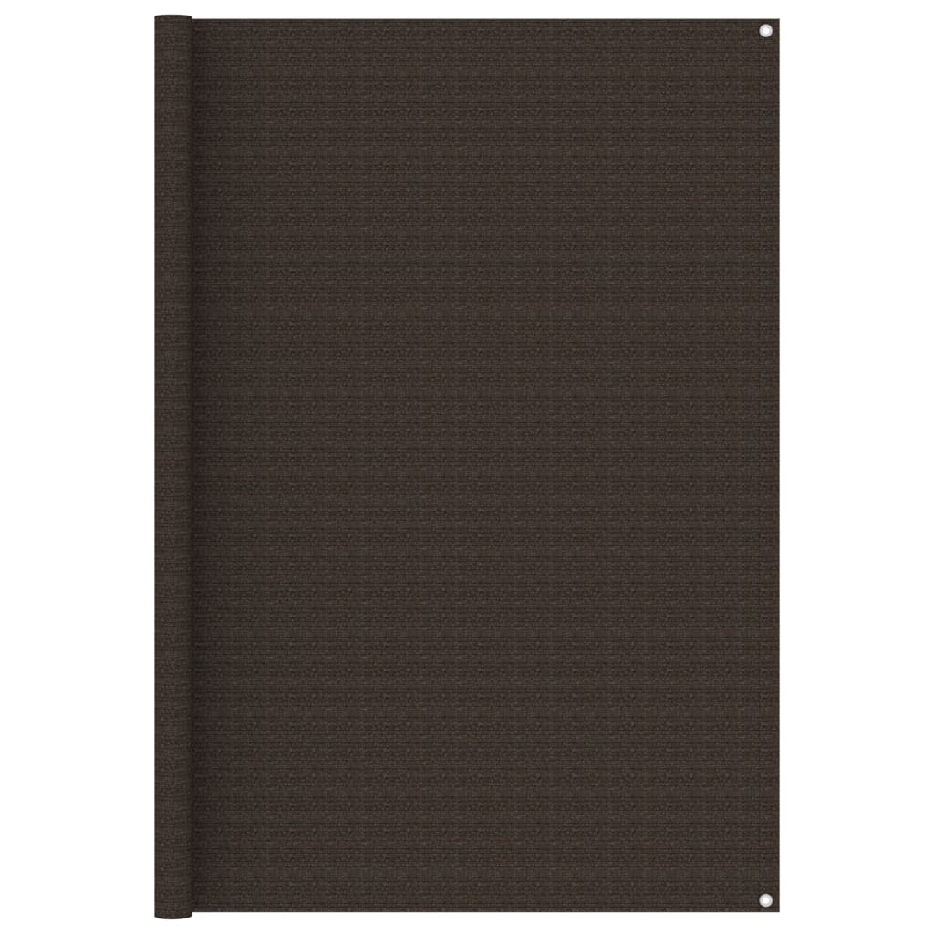 Berkfield Tent Carpet 200x400 cm Brown