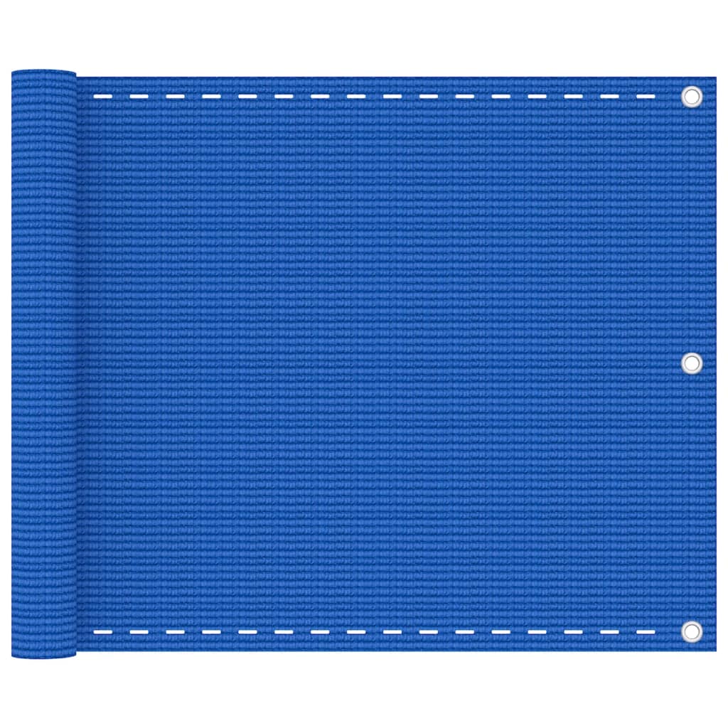 Berkfield Balcony Screen Blue 75x300 cm HDPE