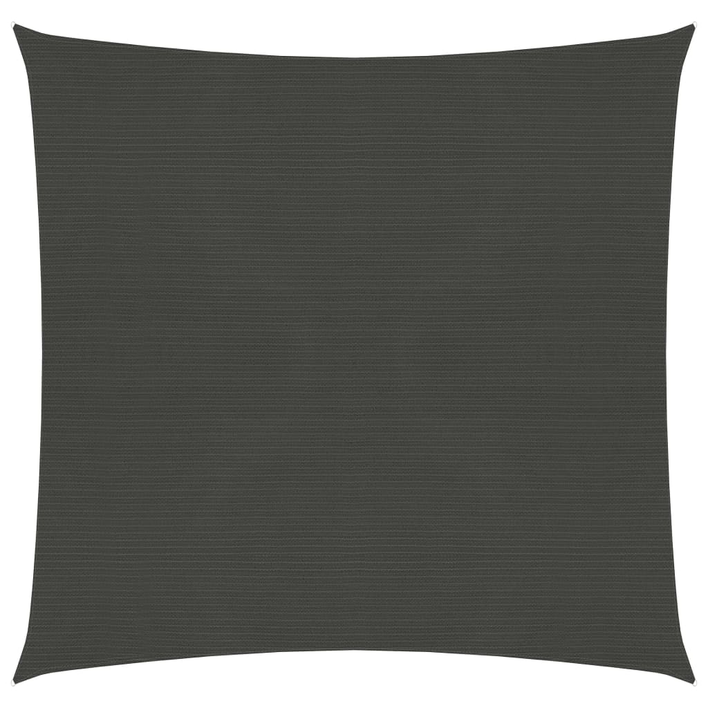 Berkfield Sunshade Sail 160 g/m�__ Anthracite 2.5x2.5 m HDPE