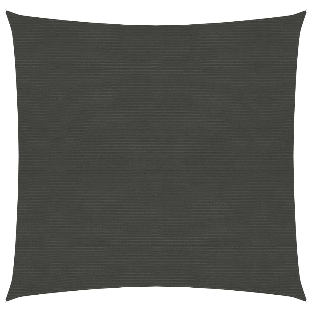 Berkfield Sunshade Sail 160 g/m�__ Anthracite 3x3 m HDPE