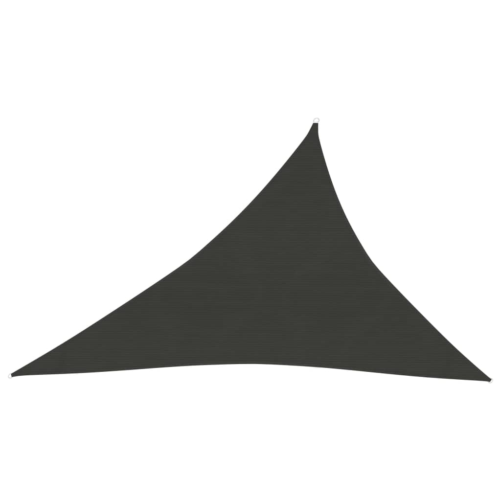 Berkfield Sunshade Sail 160 g/m�__ Anthracite 3x4x5 m HDPE