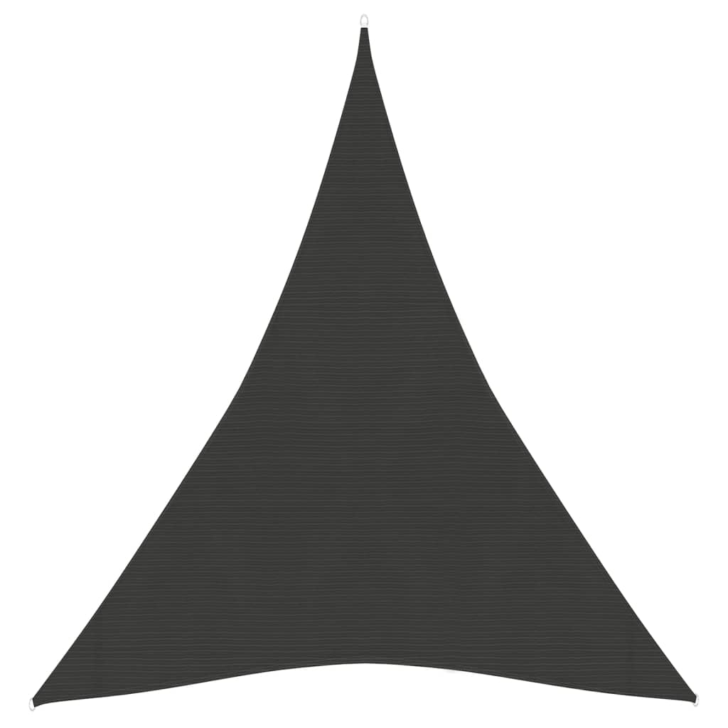 Berkfield Sunshade Sail 160 g/m�__ Anthracite 4x5x5 m HDPE
