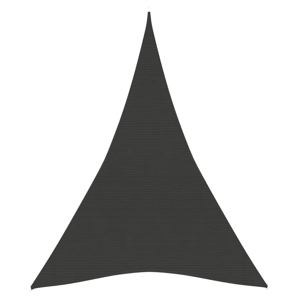Berkfield Sunshade Sail 160 g/m�__ Anthracite 5x7x7 m HDPE