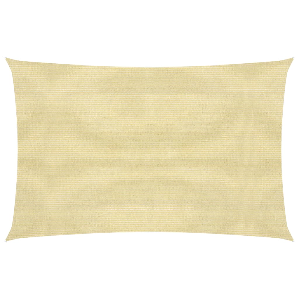 Berkfield Sunshade Sail 160 g/m�__ Beige 5x8 m HDPE
