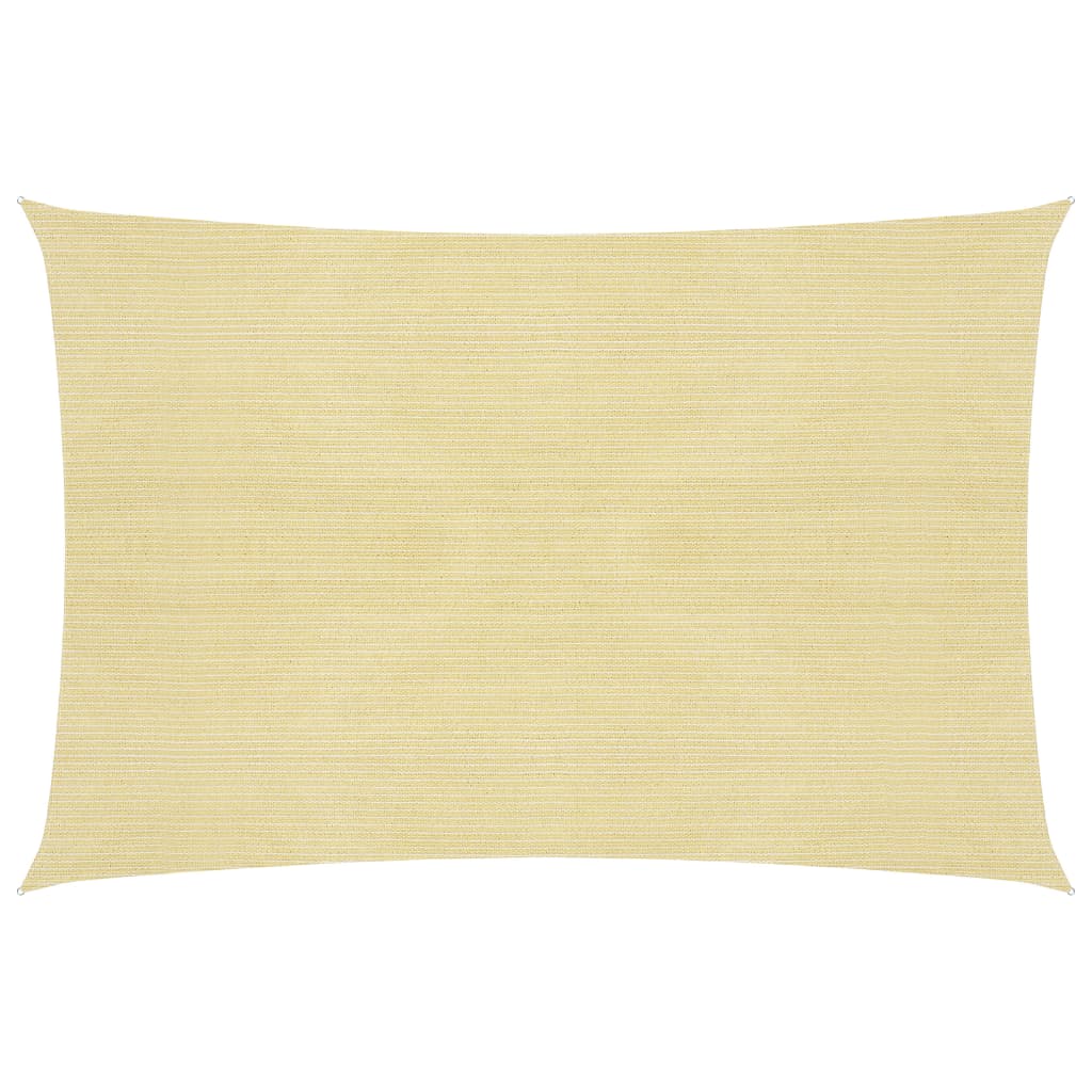Berkfield Sunshade Sail 160 g/m�__ Beige 6x8 m HDPE