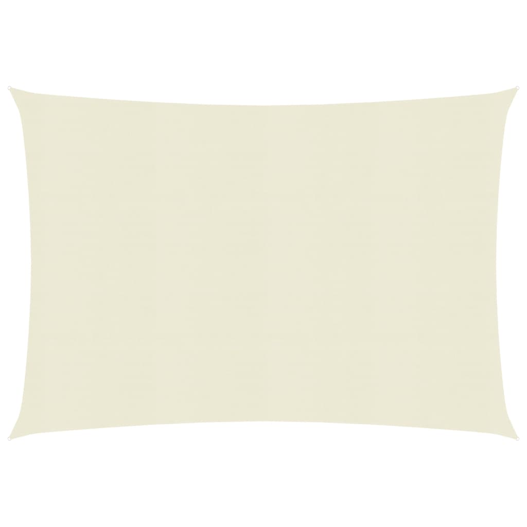 Berkfield Sunshade Sail 160 g/m�__ Cream 2.5x3 m HDPE