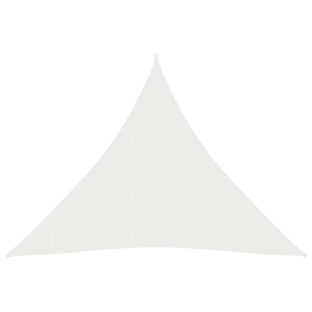 Berkfield Sunshade Sail 160 g/m�__ White 3x3x3 m HDPE