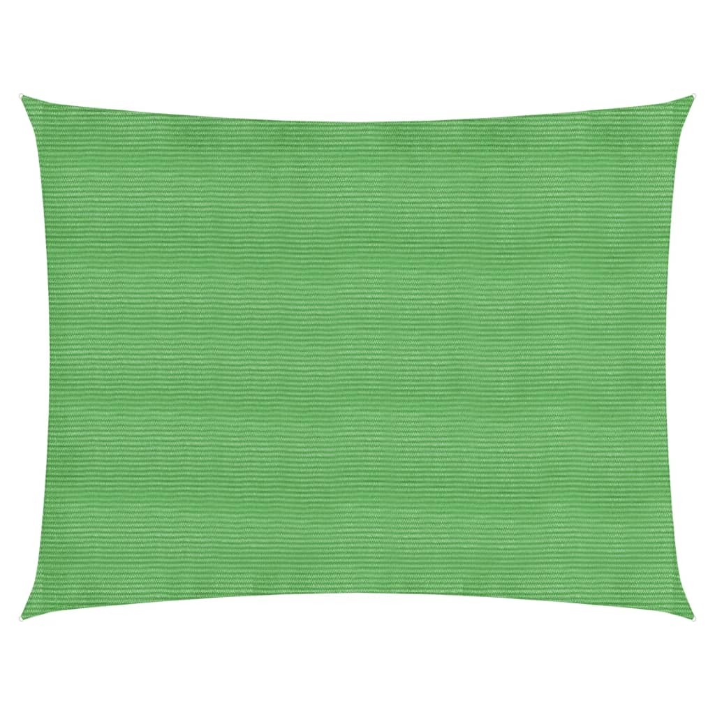 Berkfield Sunshade Sail 160 g/må_ Light Green 2.5x3.5 m HDPE