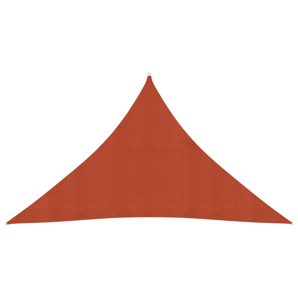 Berkfield Sunshade Sail 160 g/m�__ Terracotta 5x5x6 m HDPE