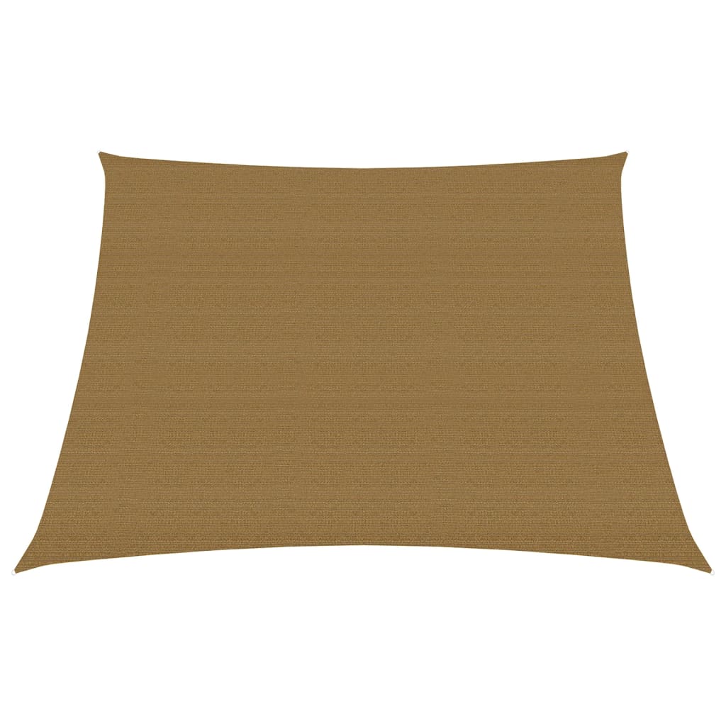Berkfield Sunshade Sail 160 g/m�__ Taupe 4/5x4 m HDPE