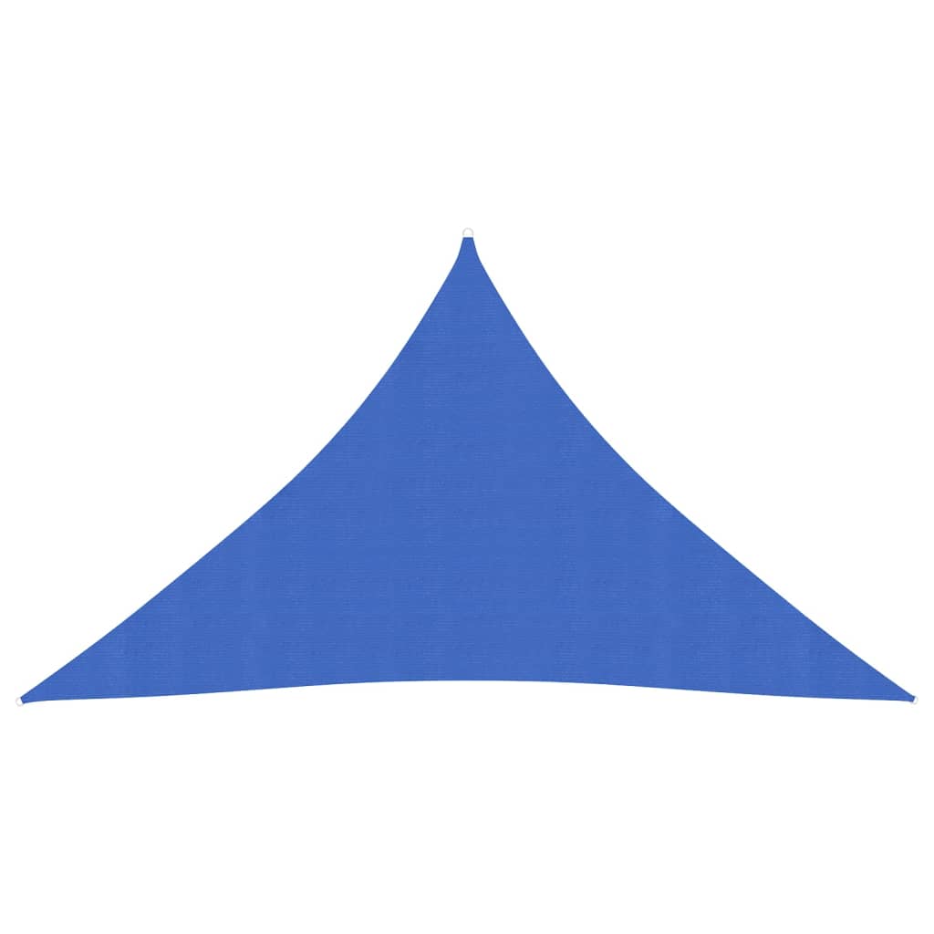 Berkfield Sunshade Sail 160 g/må_ Blue 2.5x2.5x3.5 m HDPE