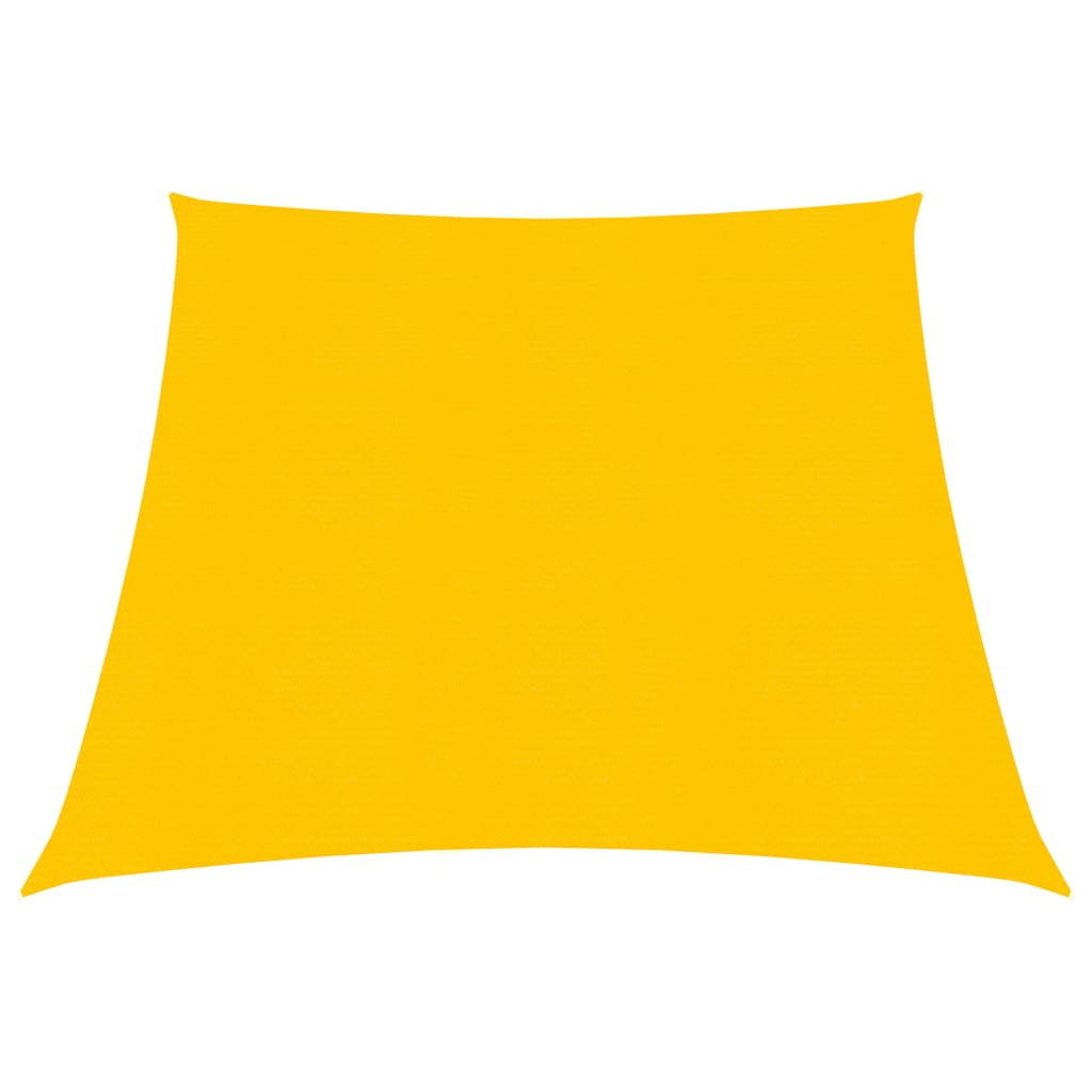 Berkfield Sunshade Sail 160 g/m�__ Yellow 3/4x2 m HDPE