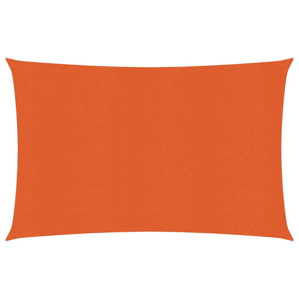Berkfield Sunshade Sail 160 g/må_ Orange 2x3.5 m HDPE