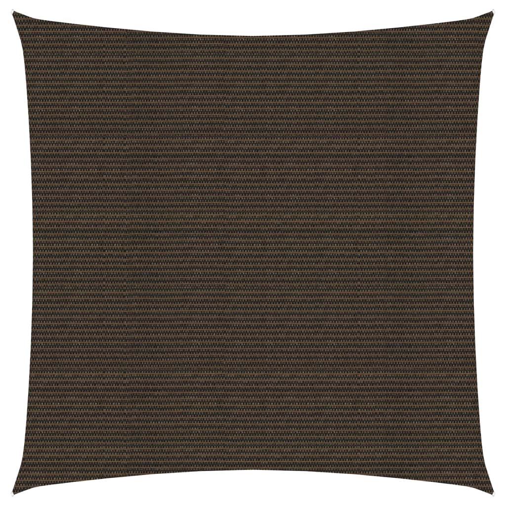 Berkfield Sunshade Sail 160 g/m�__ Brown 4x4 m HDPE