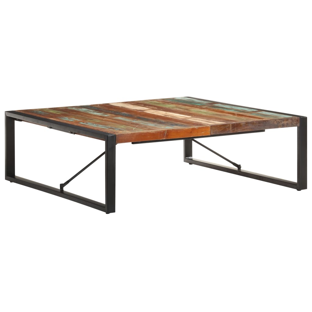 Berkfield Coffee Table 120x120x40 cm Solid Reclaimed Wood