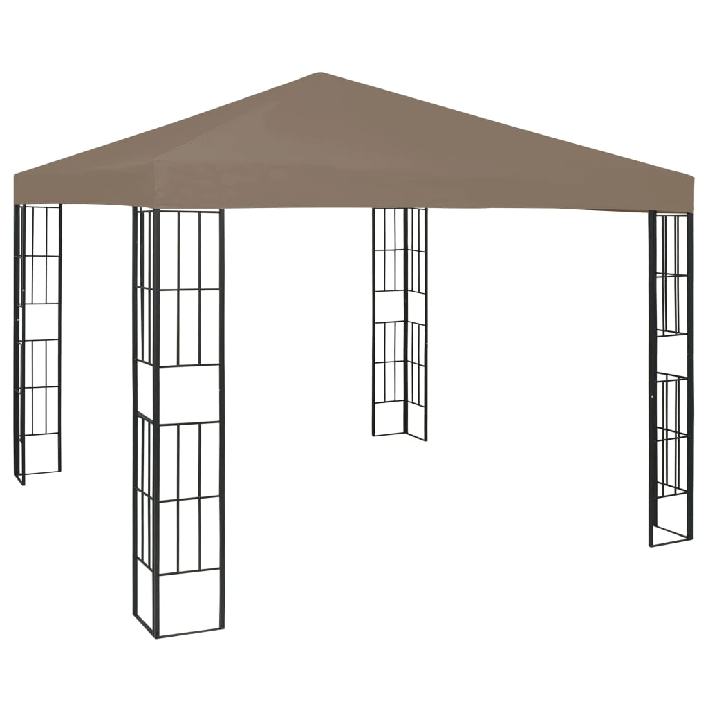 Berkfield Gazebo 3x3 m Taupe