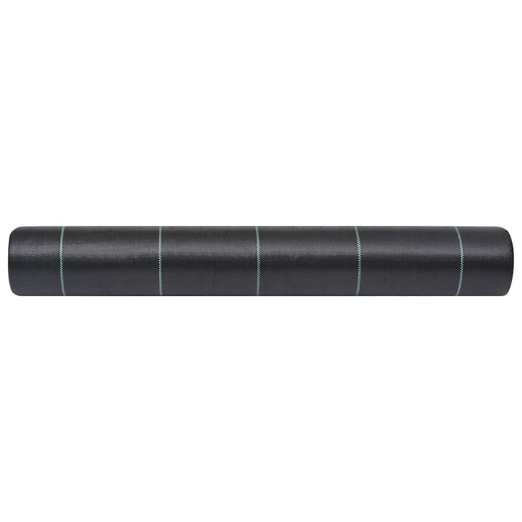 Berkfield Weed & Root Control Mat Black 1x25 m PP