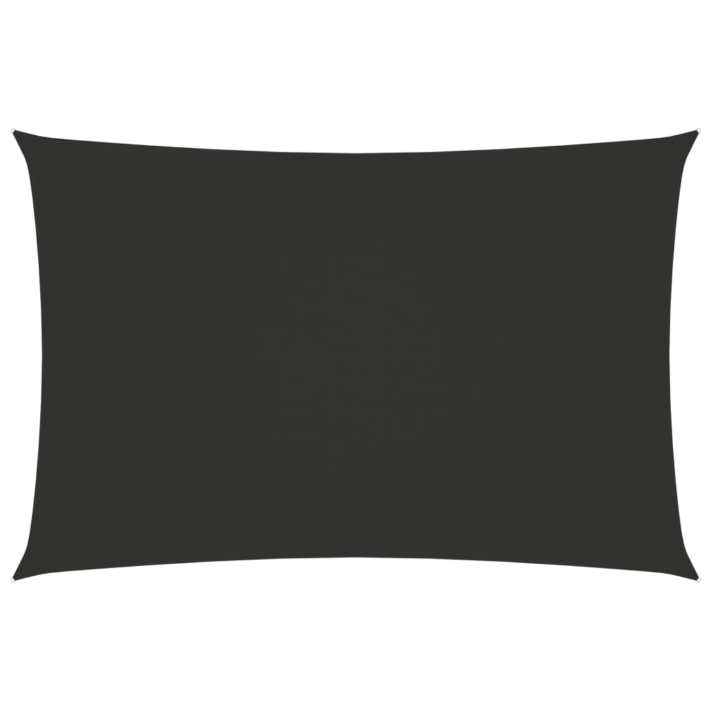 Berkfield Sunshade Sail Oxford Fabric Rectangular 2x4.5 m Anthracite
