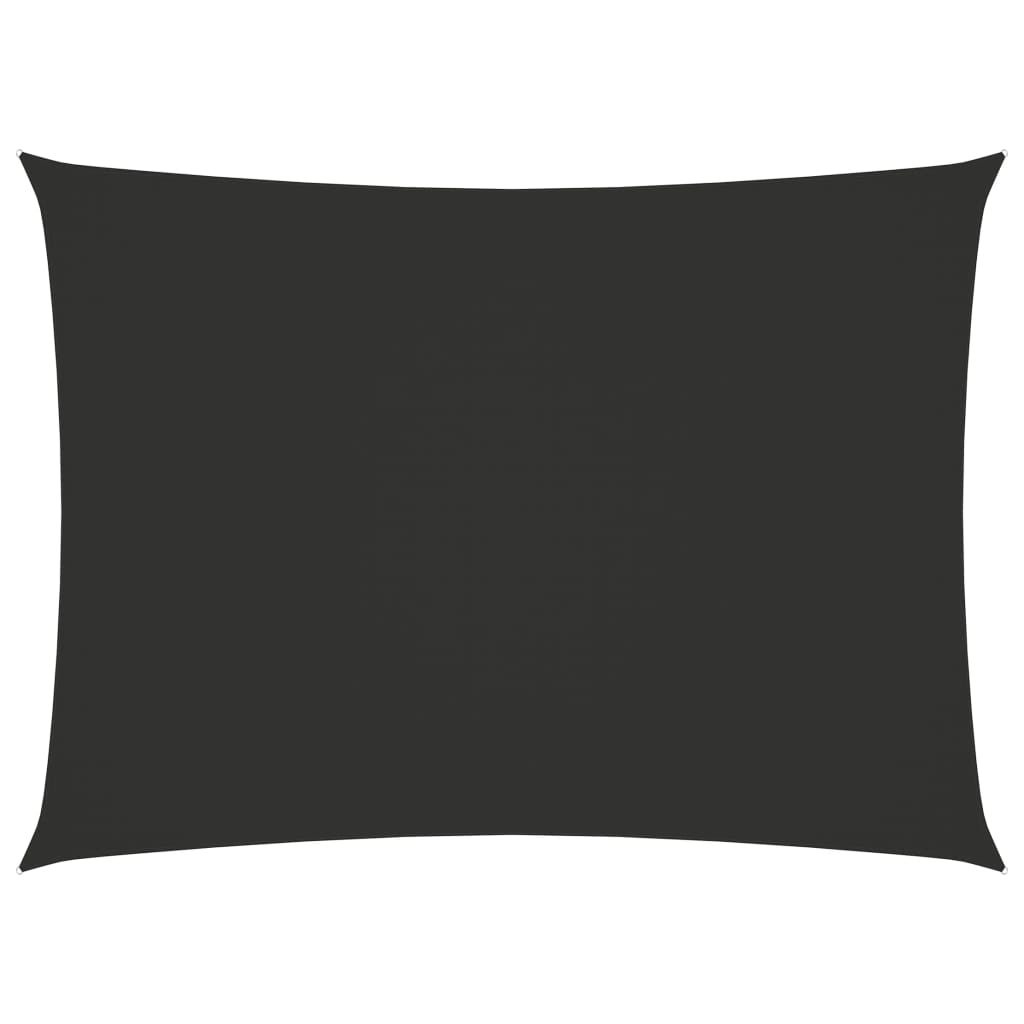Berkfield Sunshade Sail Oxford Fabric Rectangular 2.5x4.5 m Anthracite