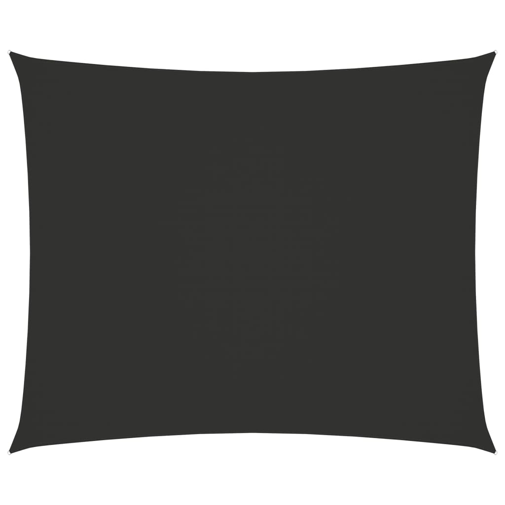 Berkfield Sunshade Sail Oxford Fabric Rectangular 3.5x4.5 m Anthracite