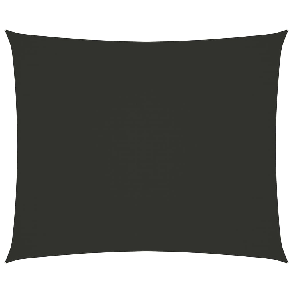 Berkfield Sunshade Sail Oxford Fabric Rectangular 5x6 m Anthracite