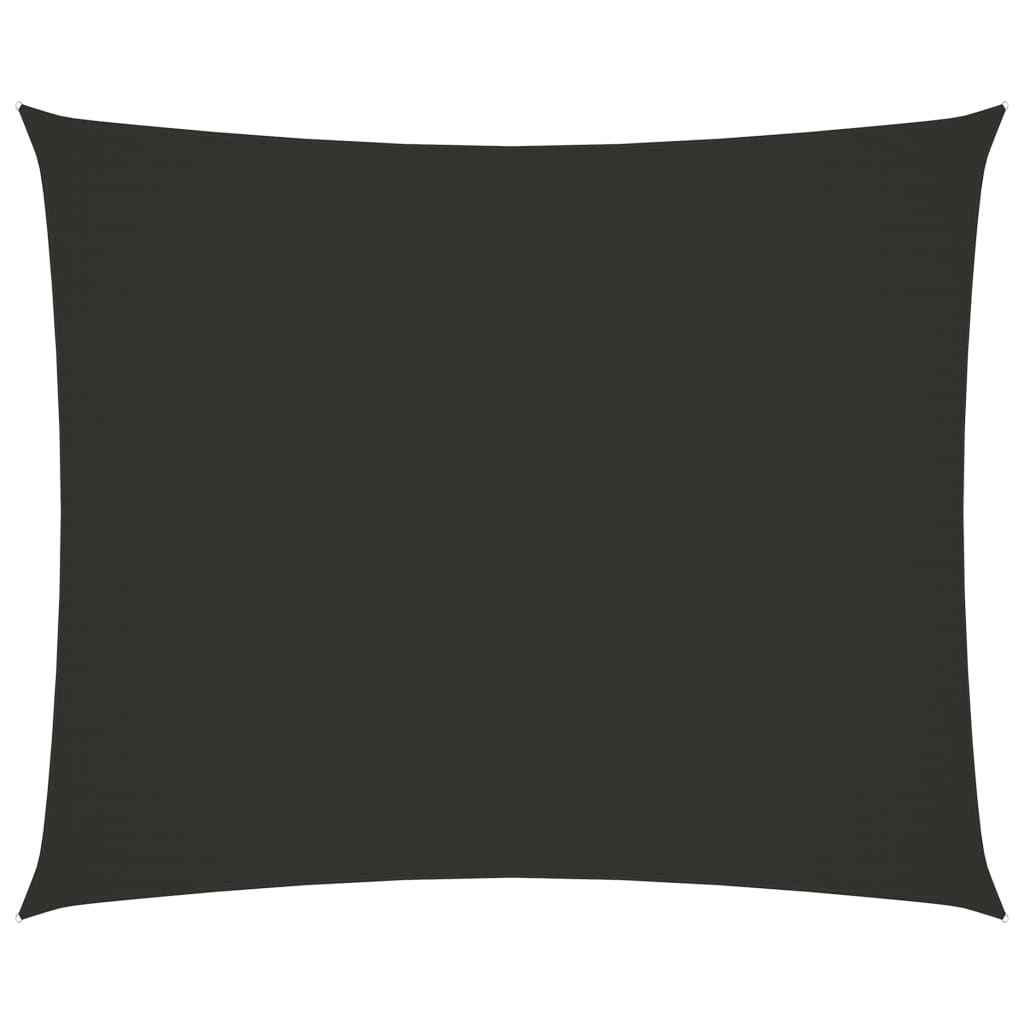 Berkfield Sunshade Sail Oxford Fabric Rectangular 6x7 m Anthracite