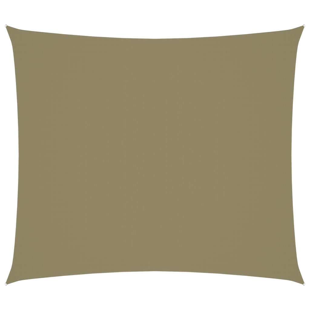Berkfield Sunshade Sail Oxford Fabric Rectangular 2.5x3 m Beige