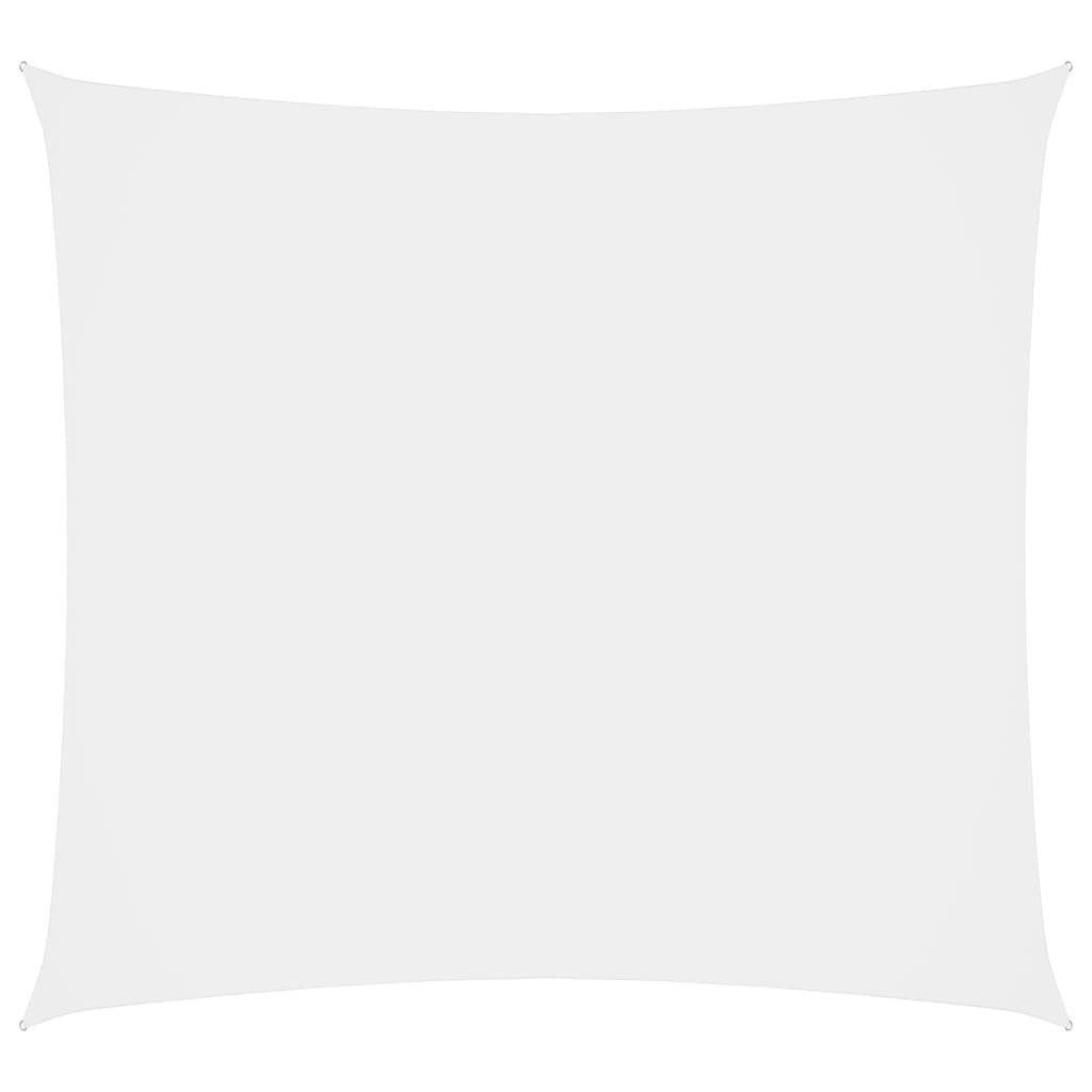 Berkfield Sunshade Sail Oxford Fabric Square 3.6x3.6 m White