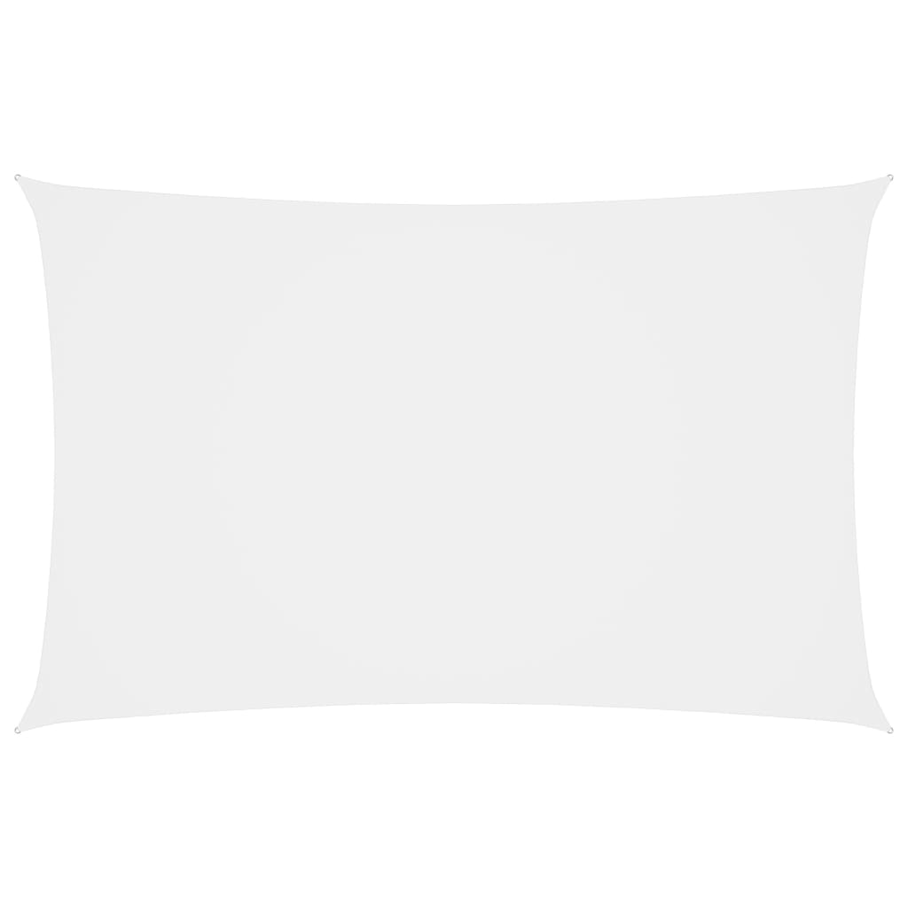 Berkfield Sunshade Sail Oxford Fabric Rectangular 3x6 m White