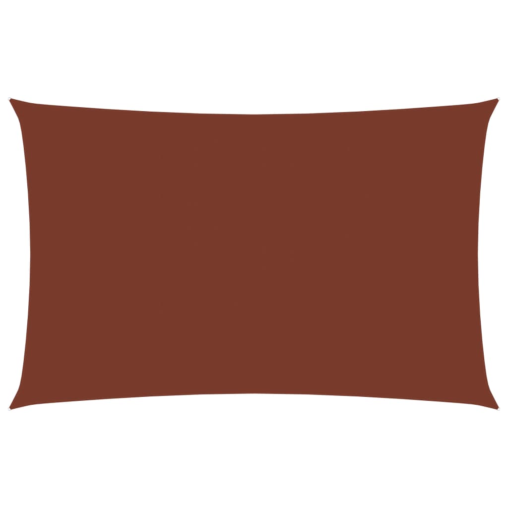Berkfield Sunshade Sail Oxford Fabric Rectangular 5x8 m Terracotta