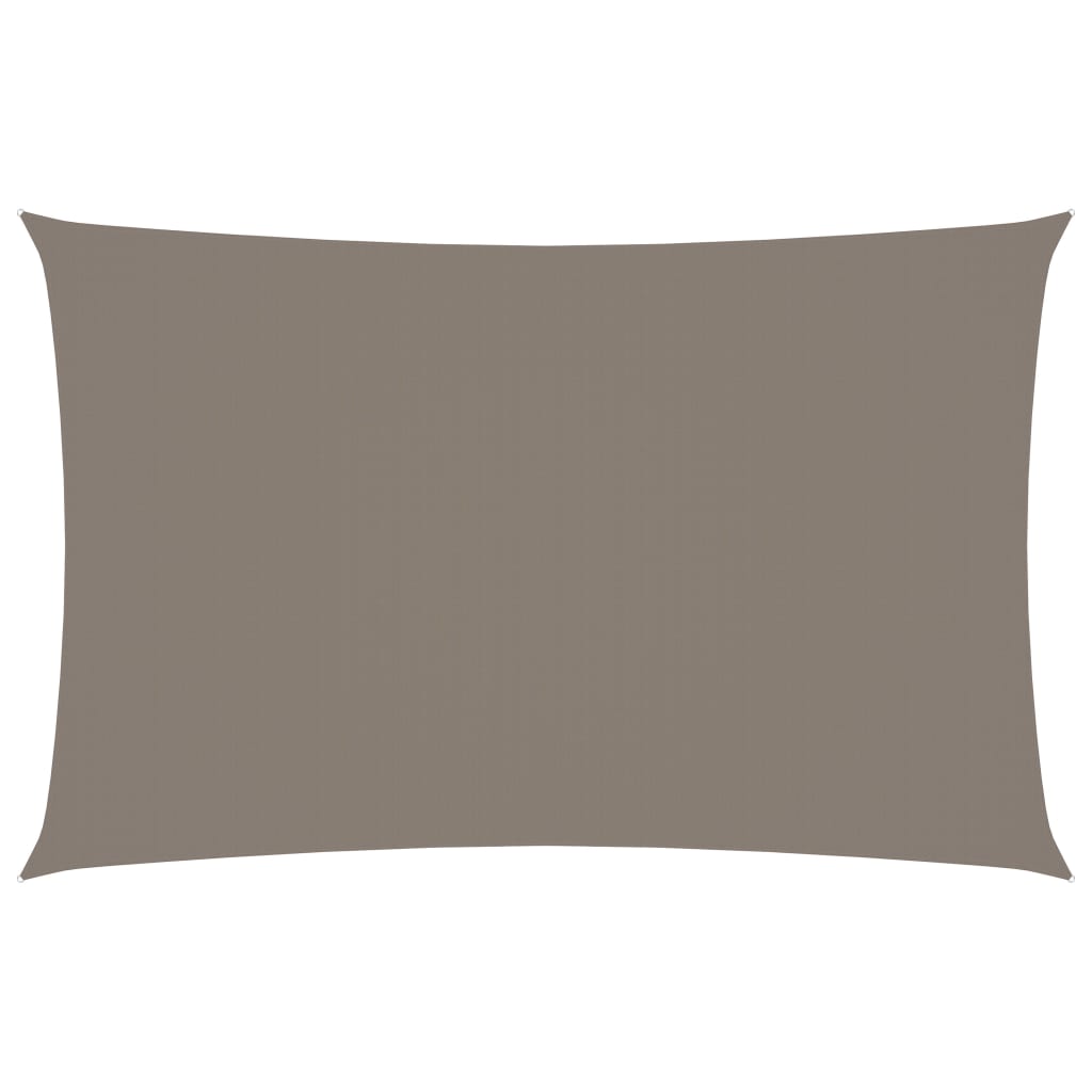 Berkfield Sunshade Sail Oxford Fabric Rectangular 2x5 m Taupe