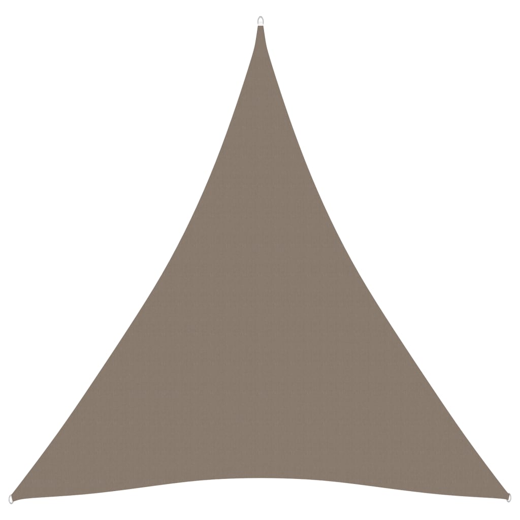 Berkfield Sunshade Sail Oxford Fabric Triangular 4.5x4.5x4.5 m Taupe