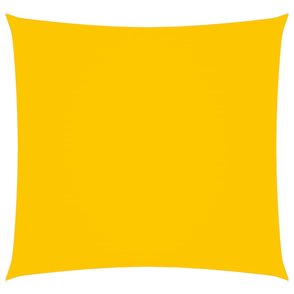 Berkfield Sunshade Sail Oxford Fabric Square 4.5x4.5 m Yellow