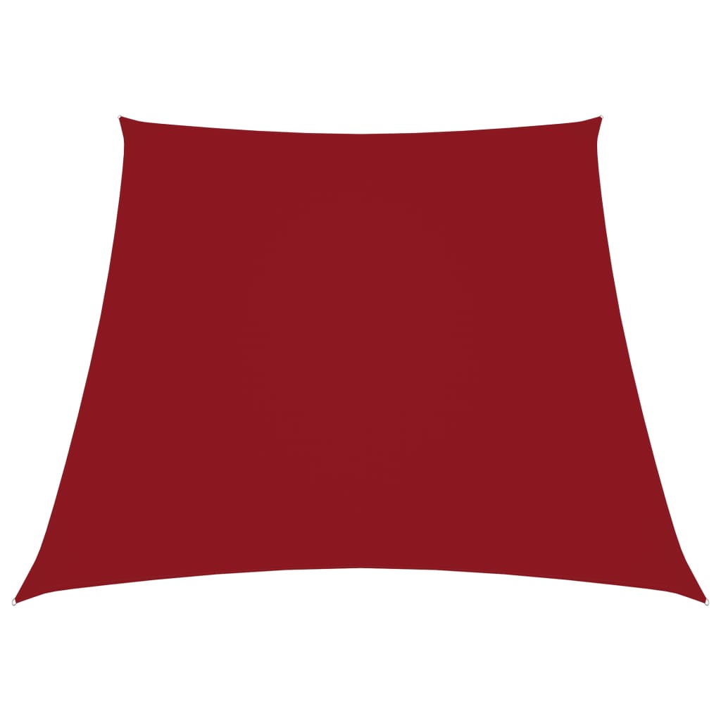 Berkfield Sunshade Sail Oxford Fabric Trapezium 3/4x3 m Red