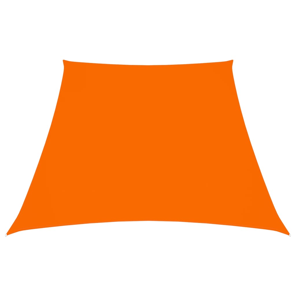 Berkfield Sunshade Sail Oxford Fabric Trapezium 2/4x3 m Orange