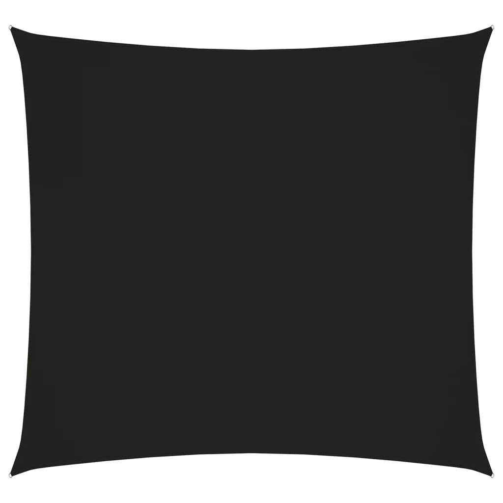 Berkfield Sunshade Sail Oxford Fabric Square 3x3 m Black