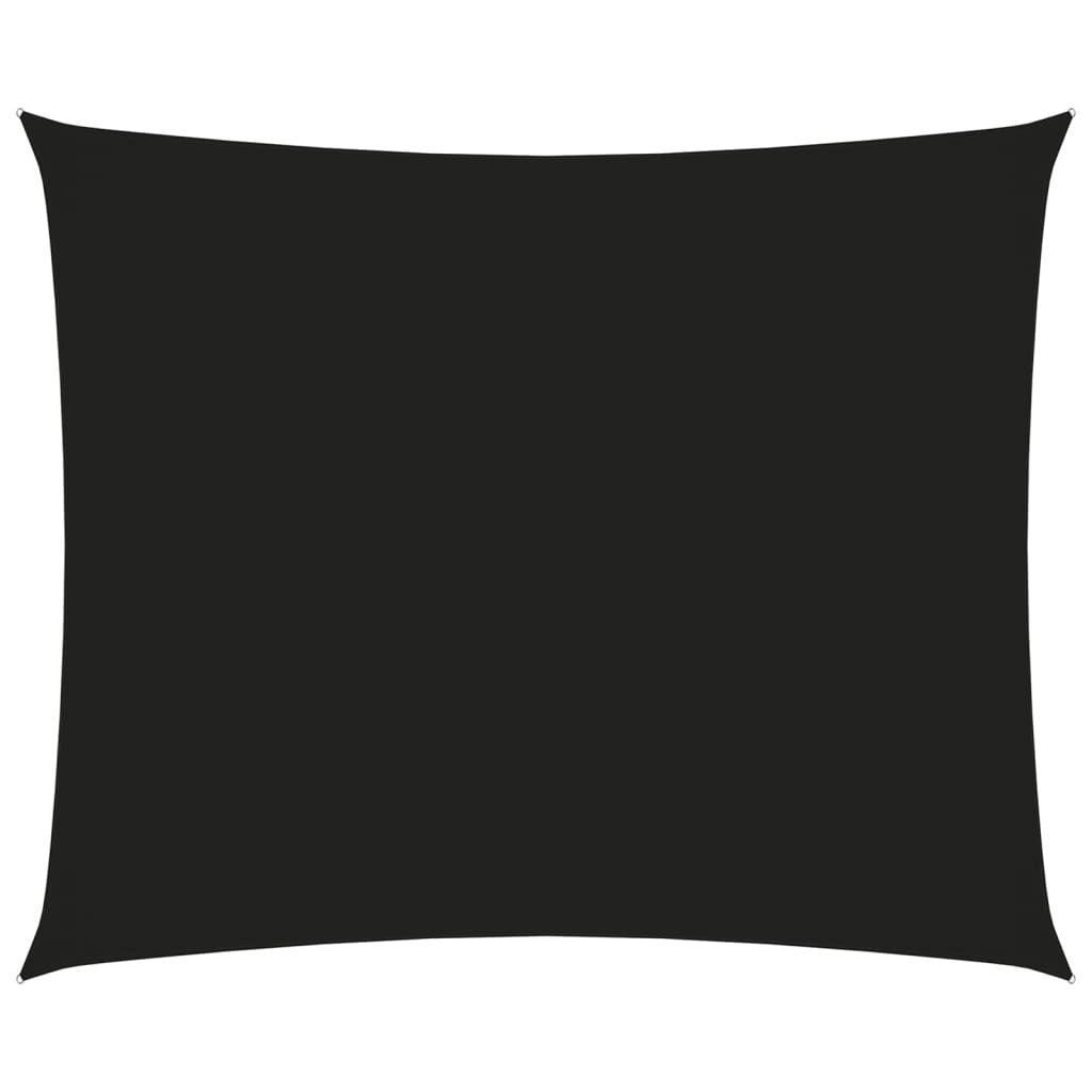 Berkfield Sunshade Sail Oxford Fabric Rectangular 2x3 m Black