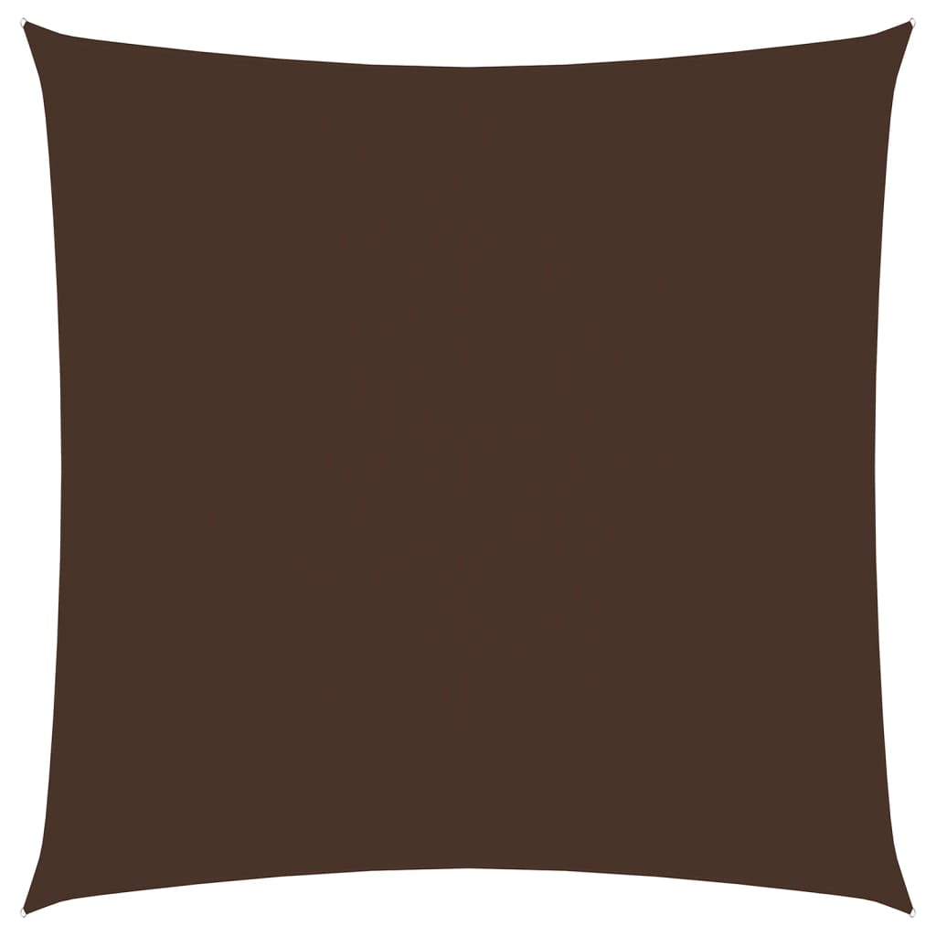 Berkfield Sunshade Sail Oxford Fabric Square 4.5x4.5 m Brown