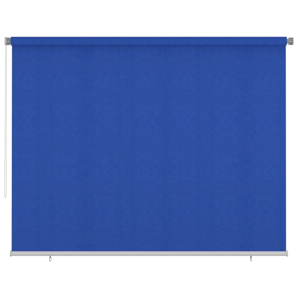 Berkfield Outdoor Roller Blind 300x230 cm Blue HDPE