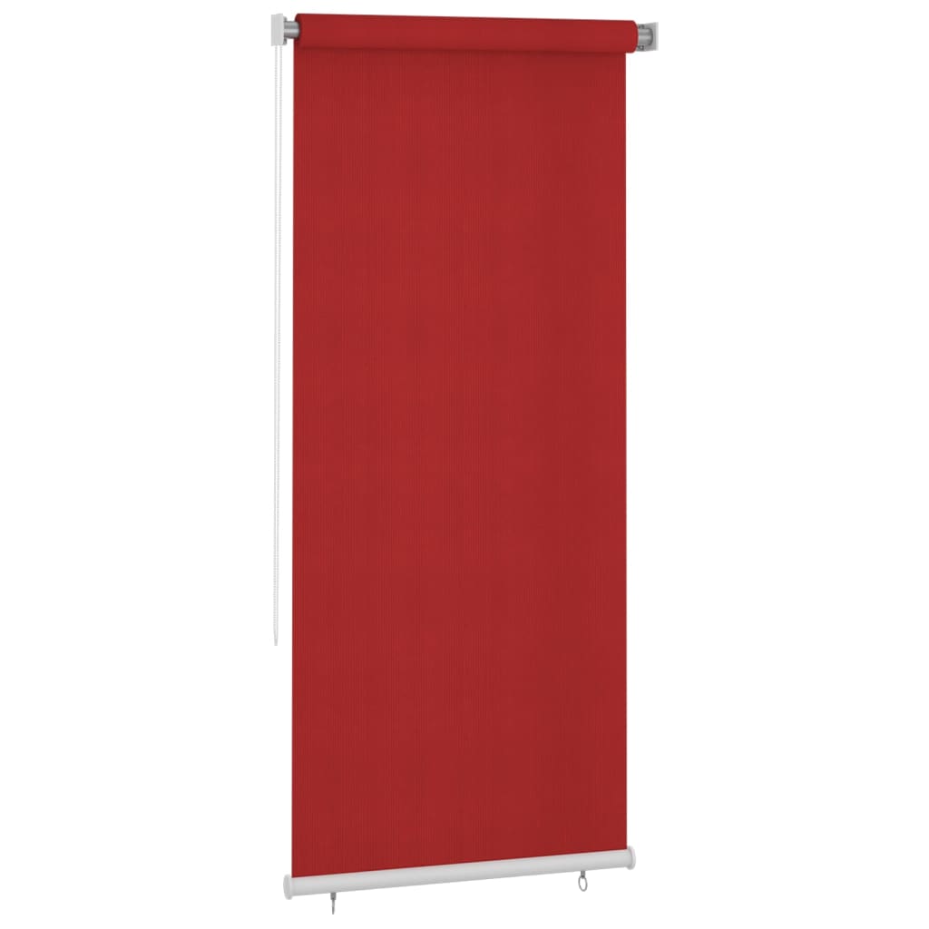 Berkfield Outdoor Roller Blind 100x230 cm Red