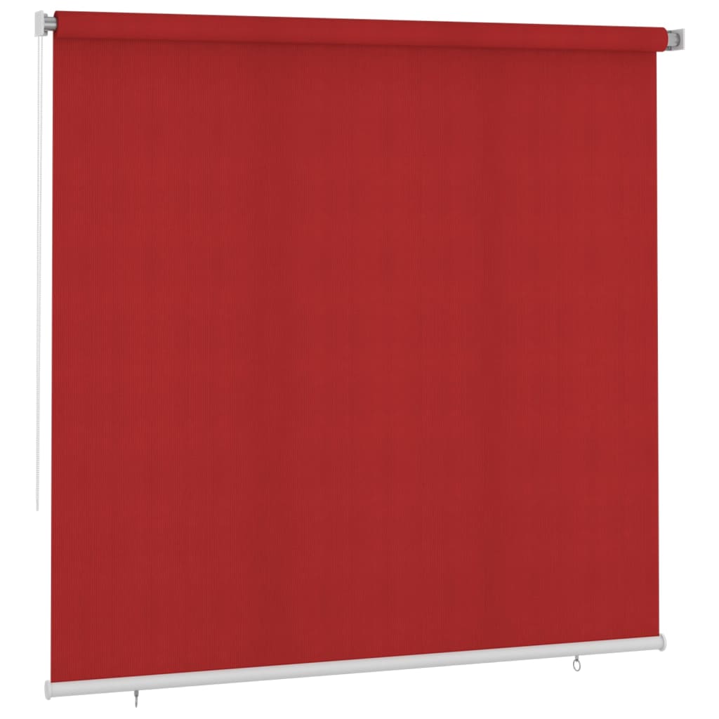 Berkfield Outdoor Roller Blind 240x230 cm Red