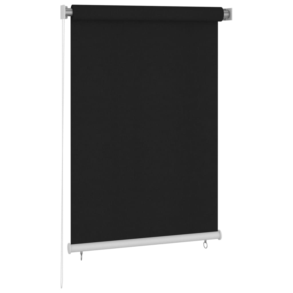 Berkfield Outdoor Roller Blind 100x140 cm Black