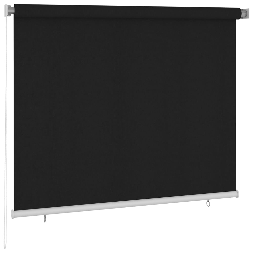 Berkfield Outdoor Roller Blind 180x140 cm Black