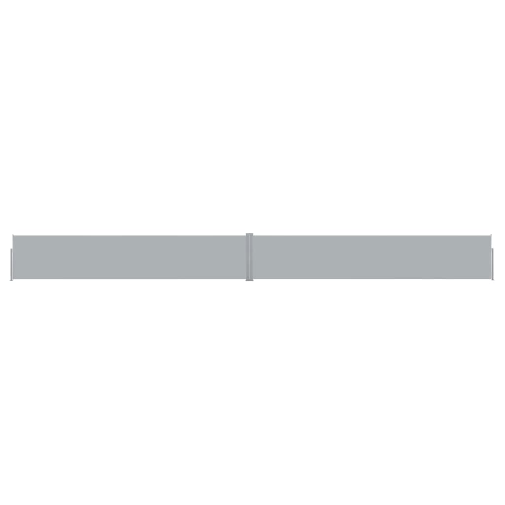Berkfield Patio Retractable Side Awning 140x1200 cm Anthracite