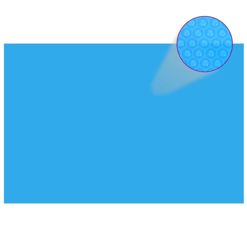 Berkfield Rectangular Pool Cover 600x400 cm PE Blue