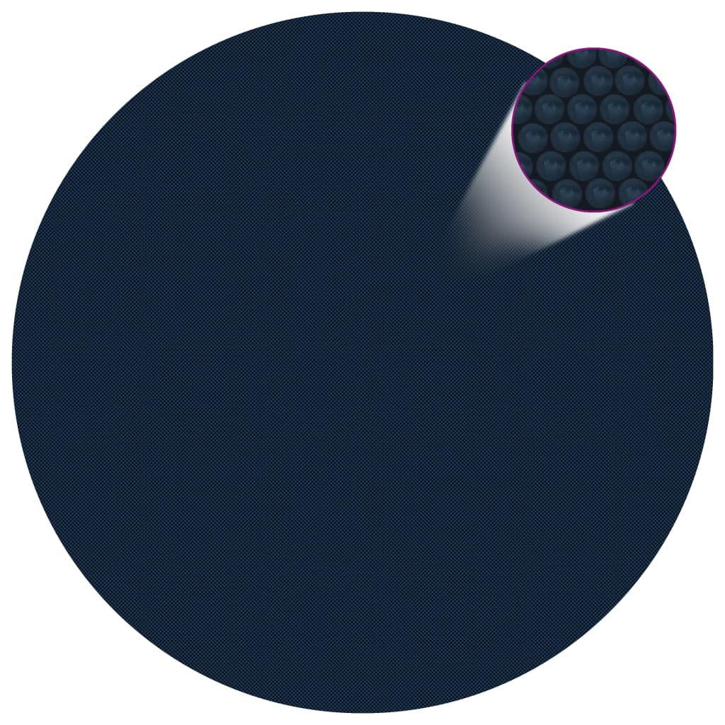 Berkfield Floating PE Solar Pool Film 300 cm Black and Blue