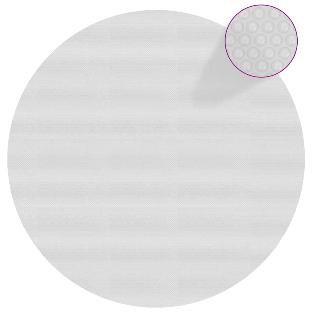 Berkfield Floating PE Solar Pool Film 549 cm Grey