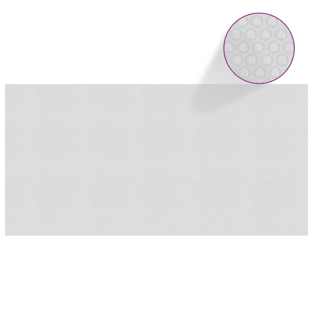 Berkfield Floating PE Solar Pool Film 600x300 cm Grey
